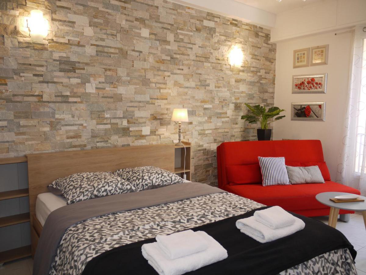 Beach - A Modern Studio Flat In Central Ницца Экстерьер фото